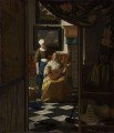 La carta de amor barroca de Johannes Vermeer